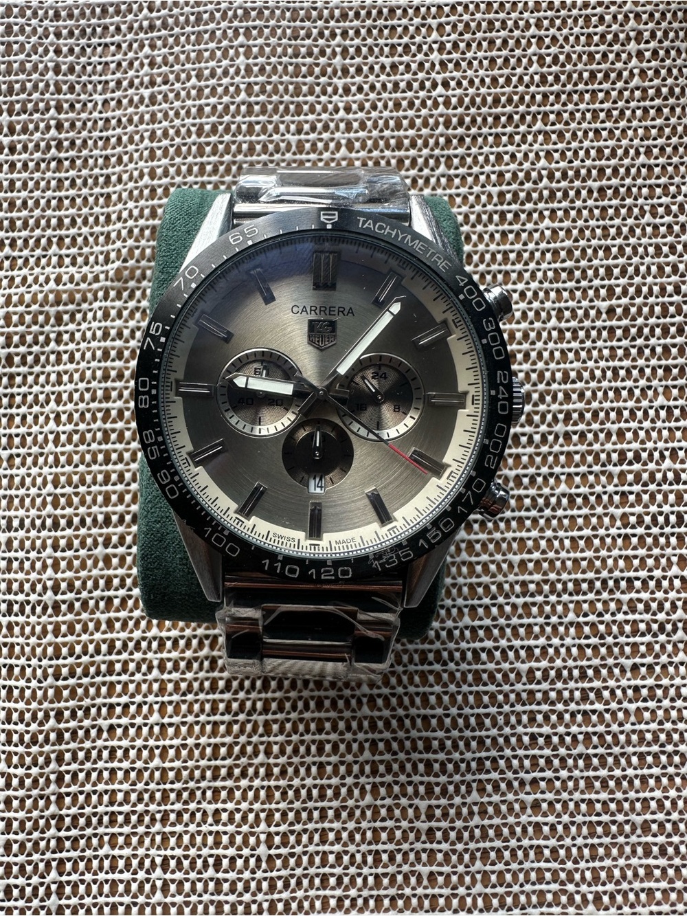 Tag.Heuer Carrera Chronograph Silver Dial